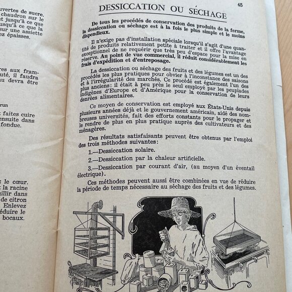 Brochures antiques - Les conserves et Livre culinaire de levain Royal - Picture 6 of 16